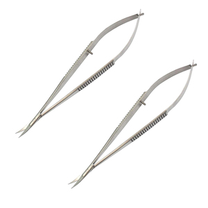 กรรไกรสเตนเลสใบมีดผ่าตัดแบบโค้งขนาดเล็ก - Product Image 4