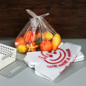 Factory Direct Production Custom Logo <b>T</b>-<b>Shirt</b> Bags Plastic Bags with Custom <b>Thickness</b> for Grocery Store Supermarket - Product Image 3
