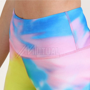 Leggings de sport sans couture taille haute pour femmes Stretch Yoga Scrunch Butt Gym Wear Pantalon de fitness décontracté Tissu tricoté - Product Image 5