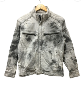 Vaqueros de mezclilla de alta calidad, estilo vintage, a la moda, casuales y formales para invierno, con lavado ácido y efecto desgastado, corte ajustado, 100% algodón, cortavientos, con efecto de descoloración. - Product Image 1