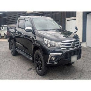 Hilux Pickup 2018 Negro 5 Asientos Faros LED Neumáticos R18 Volante a la Izquierda Gasolina Automático Aire Acondicionado Pantalla Táctil - Product Image 1