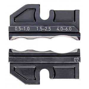 เครื่องมือจีบสายไฟ Knipex คุณภาพสูง พร้อมหัวจีบสำหรับข้อต่อปลอกหุ้มแบบหดตัวด้วยความร้อน - Product Image 1