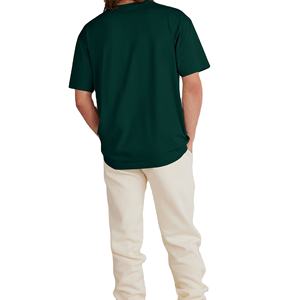 Camisetas de Hombre al por Mayor B2B, con Logotipo Personalizado OEM, 100% Algodón Orgánico, Hombros Caídos, Corte Holgado, Estampado Gráfico, Estilo Urbano - Product Image 3