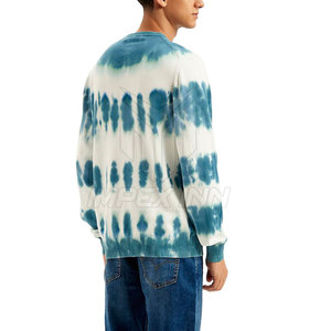 เสื้อสเวตเชิ้ตผู้ชายสำหรับฤดูใบไม้ร่วงและฤดูหนาว ดีไซน์ใหม่ ผ้าคอตตอนผสมขนแกะ แบบเรียบง่าย สวมใส่สบาย เป็นมิตรต่อสิ่งแวดล้อม คุณภาพสูง - Product Image 2