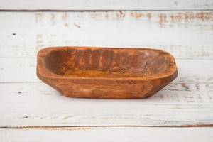 Pequeños cuencos de pan para servir tazón de madera de mango esmaltado - Product Image 2