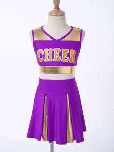 Uniformes de pom-pom girl vierges Uniformes de pom-pom girl confortables personnalisés Uniformes de pom-pom girl sublimés personnalisés de nouveau style - Product Image 5