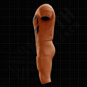 Uniforme de Fútbol Americano Hecho de Poliéster, Talla Grande, Color Personalizado, Diseña Tu Propio Uniforme Deportivo Profesional para Equipos - Product Image 3