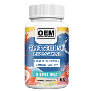 <strong>Glutathione</strong> Supplement 2400MG Liposomal Reduced <strong>L</strong>-<strong>Glutathione</strong> <strong>Softgels</strong> Master Antioxidants Enhanced Absorption Adult Use 60 - Product Image 1