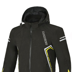 Chaqueta de motocicleta softshell con exterior impermeable y transpirable para ciudad y viajes. - Product Image 3