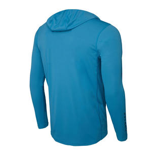 Chaqueta de Pesca de Talla Grande con Capucha, de Malla Transpirable, Protección UV, Secado Rápido, Antibacteriana, con Logotipo Personalizado en la Parte Delantera - Product Image 2