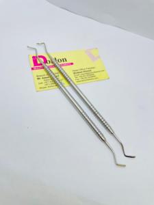 อุปกรณ์ยกเล็บทำเล็บสองด้านอุปกรณ์ทำเล็บแบบสองด้านอุปกรณ์ทำเล็บแบบยกเล็บเท้าสแตนเลสออกแบบโลโก้ได้ตามที่ต้องการ - Product Image 4