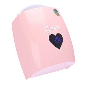 Lampada LED a Forma di Cuore Rosa, Luci Decorative Eleganti - Product Image 1