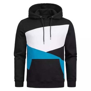 Sweat à capuche respirant brodé uni pour hommes, sweat-shirts Service OEM Design personnalisé à manches longues Mode d'hiver - Product Image 1