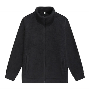 Chaqueta polar informal personalizada para hombre, sudadera gruesa cálida para otoño e invierno con cuello levantado, ropa de abrigo de invierno - Product Image 2