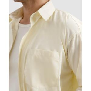 เสื้อเชิ้ตผ้าฝ้ายพื้นฐานสำหรับใส่พักผ่อน - Product Image 6