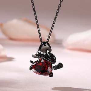 Collier pendentif sorcière en argent sterling Jeulia, charme tendance - Product Image 4