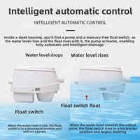 Pompe de cale marine 12V submersible automatique alimentée par batterie pour camping-car, yacht, bateau rapide