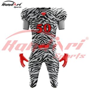 Camisetas de fútbol americano de buena calidad, uniforme de fútbol americano de práctica transpirable de secado rápido personalizado - Product Image 5