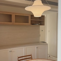 Meuble buffet mural moderne en bois de style japonais avec rangement intégré, console personnalisée pour appartement et maison d'hôtes