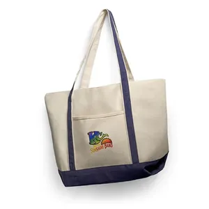 Bolso Tote para Mujer KCSB, Color Sólido, Bolso de Moda con Correa Única, Cierre de Cremallera, Forro de Poliéster, Letra Bordada - Product Image 1