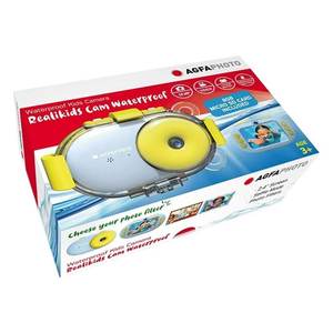 Cámara Compacta para Niños Realikids de 16Mpx con Cable Impermeable Azul y Amarillo ARKCWBL - Product Image 2