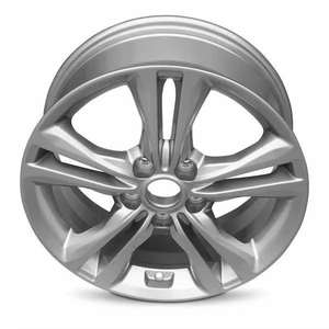 Jantes en alliage modernes à 5 branches, 17 pouces, 5x105 ET35, finition argentée usinée, pour modification de voiture, Buick Excelle GT - Product Image 2