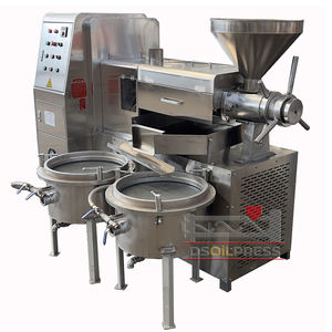 Prensador de aceite de prensado en caliente y frío automático de acero inoxidable 304 de alta calidad para aceite de colza de nuez de soja y sésamo Capacidad de 500 kg/h - Product Image 3