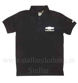 220g 100% algodón peinado hilado en anillo verano Casual color sólido tamaño mixto bordado logotipo impreso uniforme promocional PK Polo Shirt - Product Image 3