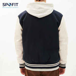 Nouvelle veste bomber vintage classique pour homme 2026, boutons-pression de qualité supérieure, coupe-vent, respirante, patch personnalisé, streetwear pour homme - Product Image 3