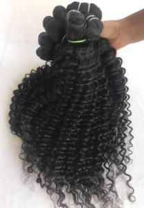 ผมต่อจากผมมนุษย์บริสุทธิ์เรมี่10 ''30'' มัดผมลอนลึกม้วนผมแบบคู่ - Product Image 2