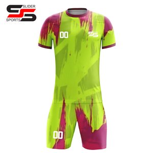 Soccer Uniform Custom New Design Soccer Football Jersey Set Hot <b>Sale</b> Football Sublimation Uniform - Product Image 5