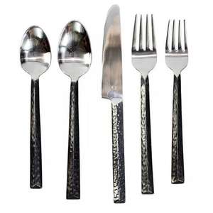 Juego de cubiertos H.M.A Handicrafts Premium, cubiertos de acero inoxidable de lujo con estilo para fiestas de comedor, estilo de Metal ecológico - Product Image 1