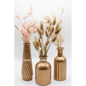 Vases à fleurs fantaisie en laiton massif poli or, design admirable, modernes, écologiques, faits à la main, tailles personnalisables, nouveau style - Product Image 2