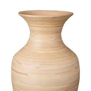 Jarrones Básicos de Bambú y Madera para Interiores, Jarrones Altos de Bambú Beige para Centros de Mesa de Boda - Product Image 5