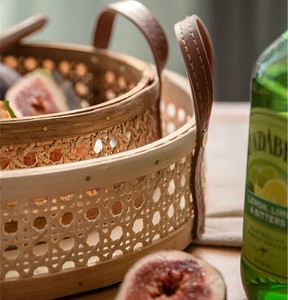 Trending Now: bandejas de servicio hechas a mano naturales modernas de Vietnam, perfectas para la decoración del hogar, decoración de bodas - Product Image 3