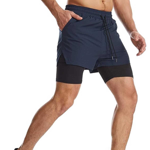 Pantalones cortos para hombre, pantalones cortos informales para correr, pantalones cortos de gimnasio para hombre, pantalones cortos de entrenamiento de 7 pulgadas para hombre con bolsillos y lazo de toalla - Product Image 4