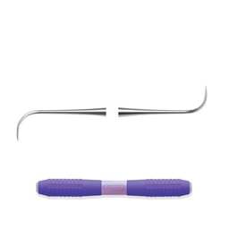 Raspador Dental de Doble Extremo Premier H6/H7 con Mango Ultraligero Big Easy, Raspador Manual de Acero Tipo Hoz - Product Image 1