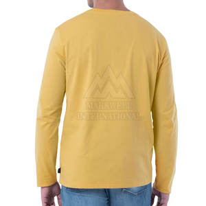 เสื้อยืดแขนยาวคุณภาพสูง ออกแบบตามสั่ง (OEM) ผลิตจากผ้าฝ้าย ผลิตในประเทศปากีสถาน - Product Image 3