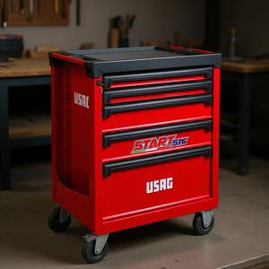 Gabinete con Ruedas Usag con 5 Cajones (Vacío) para Herramientas - Product Image 3