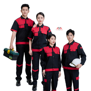 Worker with fam oil and gas workwear Design plus size <b>working</b> <b>clothes</b> uniform blue black <b>construction</b> - Product Image 1