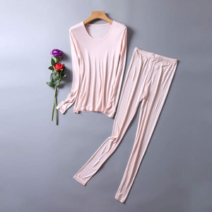 Mono Riders Women's Thermal <b>Long</b> Johns Eco-Friendly Outdoor Fitness Quick Dry Full Body Solid Color Breathable 2-Piece Set - Product Image 5