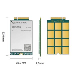 ยี่ห้อใหม่ 5G Sub-6 GHz NR M.2 โมดูล RM520NGLAA-M20-SGASA สําหรับ Global RM520N-GL - Product Image 4
