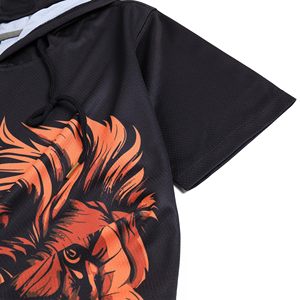 Maillot de football à sublimation personnalisé pour hommes 100% tissu en maille de polyester à séchage rapide conception vierge pour les noms/numéros d'équipe personnalisés - Product Image 5