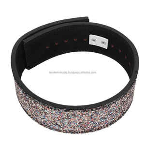 Cinturón de levantamiento de pesas industrial personalizado cuero de vaca brillante - Product Image 5