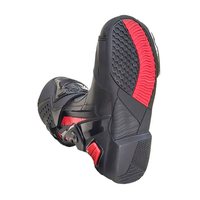 Cuero Motocross Long Racing Motorcycle Riding Off-Road Moto Riding Long Knee High Shoes Equipo de protección Botas