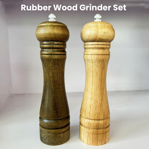 Pimienta Sal Marina Sésamo Comino Molienda Venta al por mayor Molinillo de pimienta Madera giratoria manualmente Molinillo de pimienta de madera natural - Product Image 2