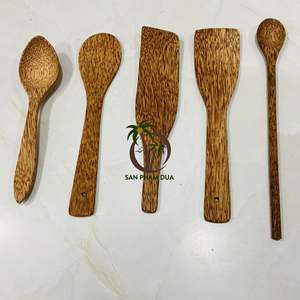 USTENSILES DE CUISINE EN GROS ENSEMBLE DE NOIX DE COCO USTENSILES DE CUISINE LOGO OU TAILLE PERSONNALISÉE DE CUISINE DE COCO - ECO VIETNAM - Product Image 1