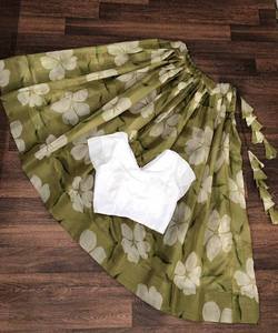 Prix de gros, Lahenga Choli Dupatta en soie indienne de créateur, lourd et exclusif, tenue de mariage traditionnelle indienne/pakistanaise, moderne - Product Image 5