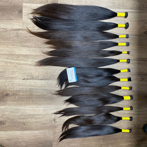 2025 Highest Quality Baby Hair Bulk Hair Extensions 100% Cuticle Aligned Super Soft Thin Baby Bulk Hair <b>Braiding</b> - Product Image 3