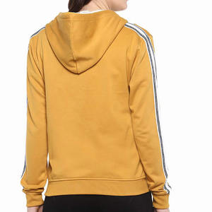 2025 nouveau sweat à capuche pour femme de haute qualité en gros avec impression de Logo personnalisé nouveau élégant haut de gamme hiver porter des sweats à capuche à fermeture éclair - Product Image 2